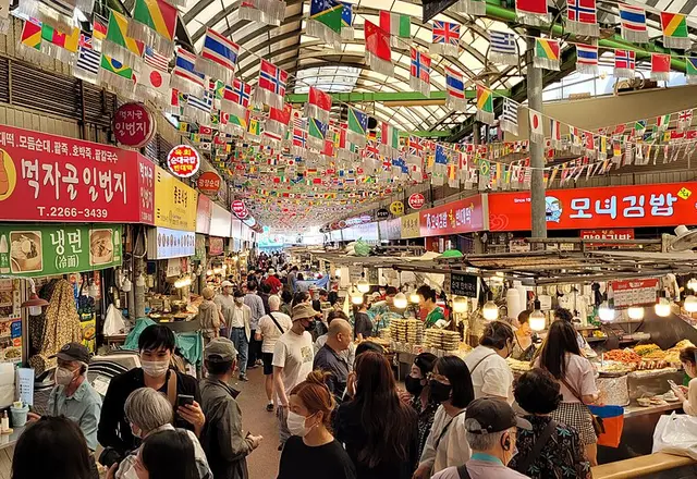 Gwangjang & Myeongdong Markets